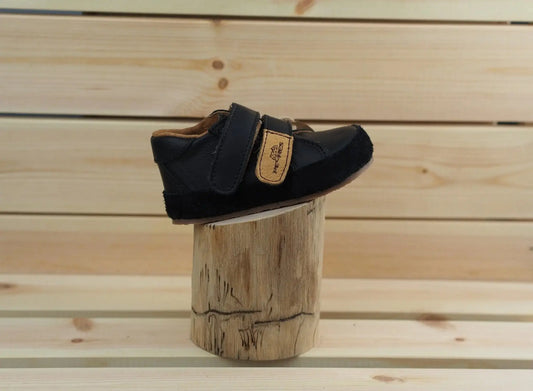 Pegres - Bose B1408 - botines barefoot colegiales - negro