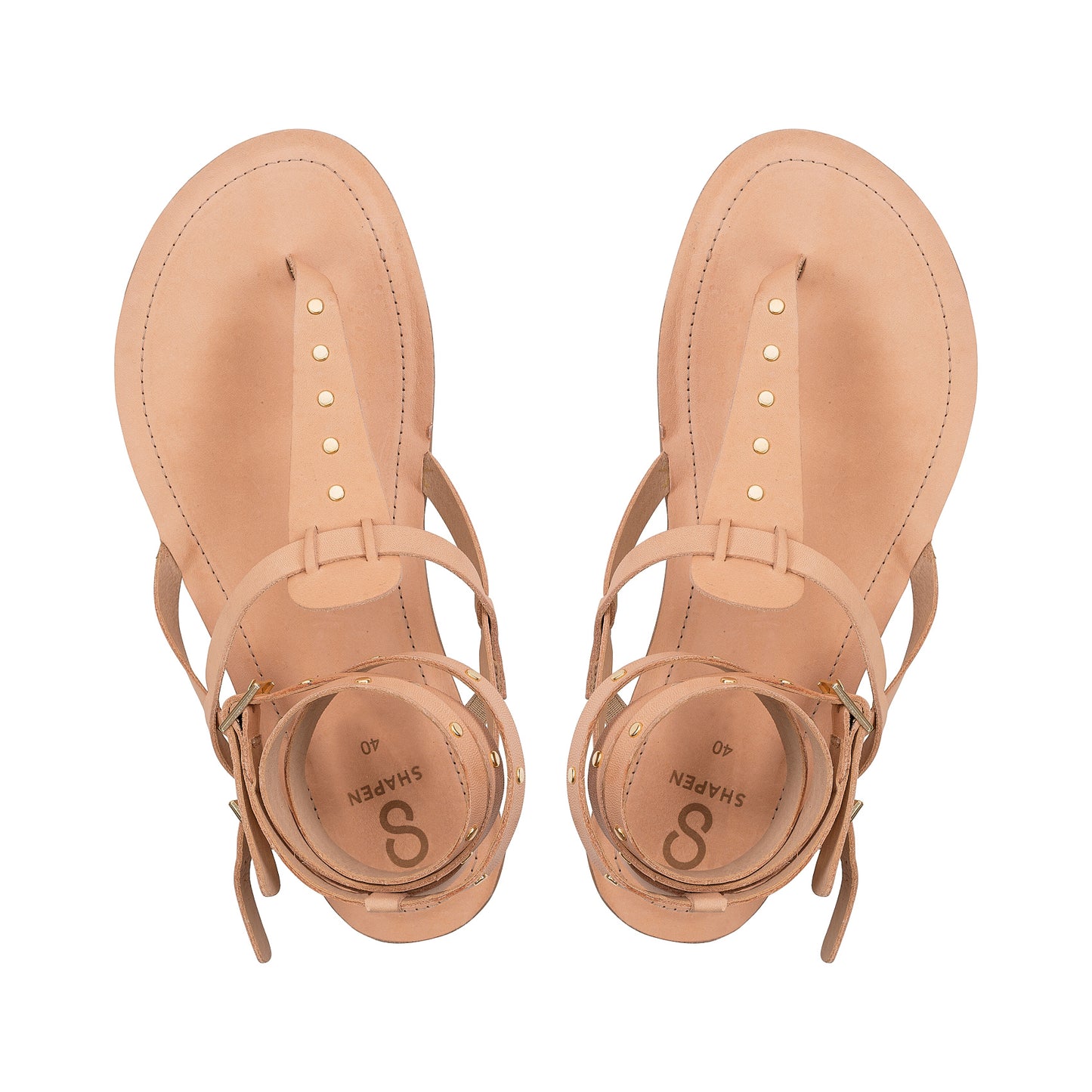 Shapen - Caliope Natural - Sandalias barefoot