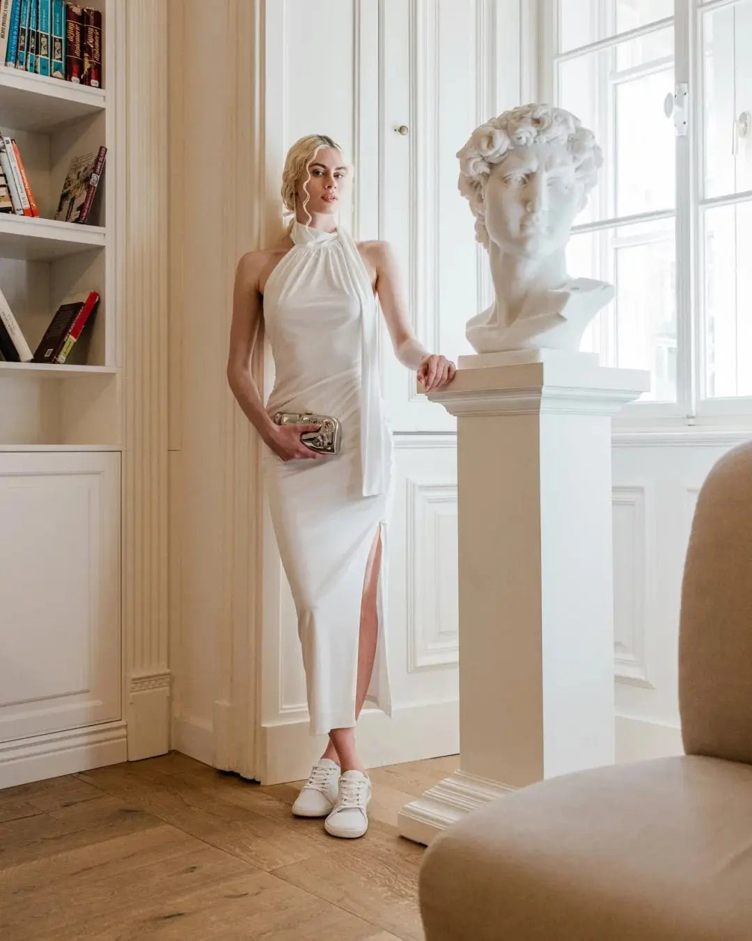 Shapen - Feelin Chic White - Sneakers barefoot