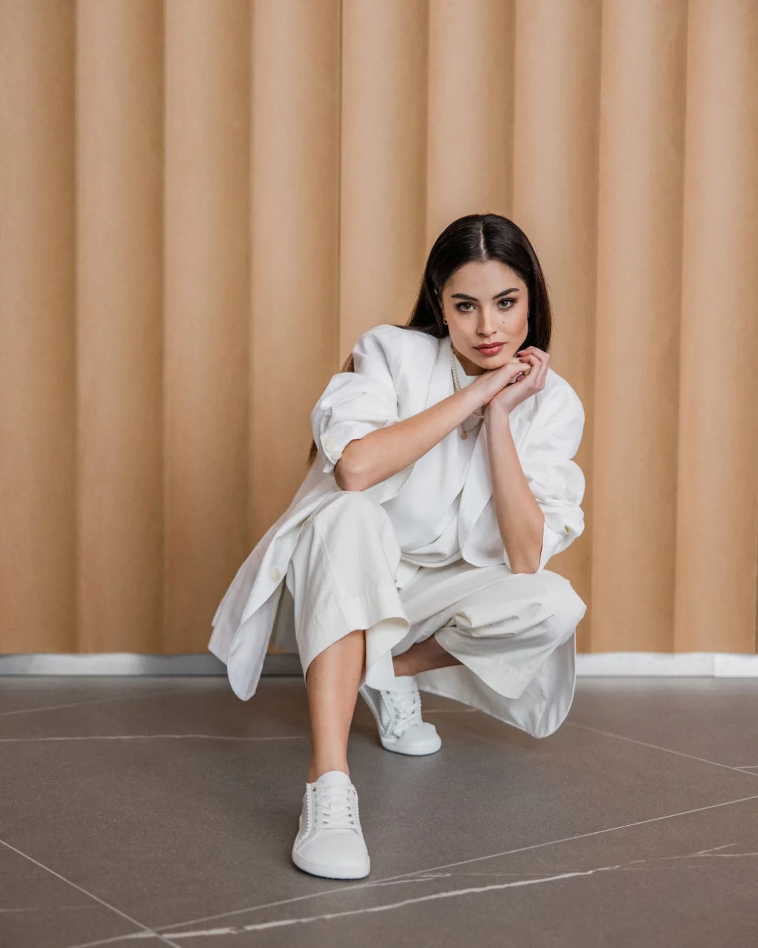 Shapen - Feelin Chic White - Sneakers veganos barefoot