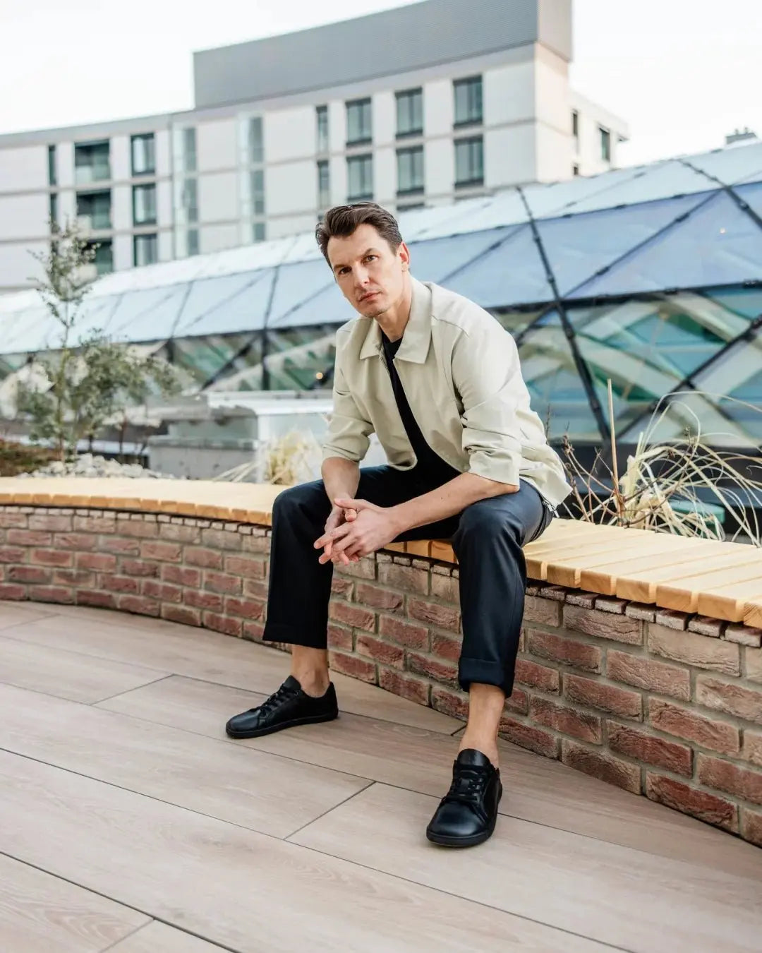 Shapen - Feelin Uni Black - Sneakers barefoot