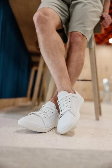 Shapen - Feelin Uni White - Sneakers barefoot - Cacles Barefoot