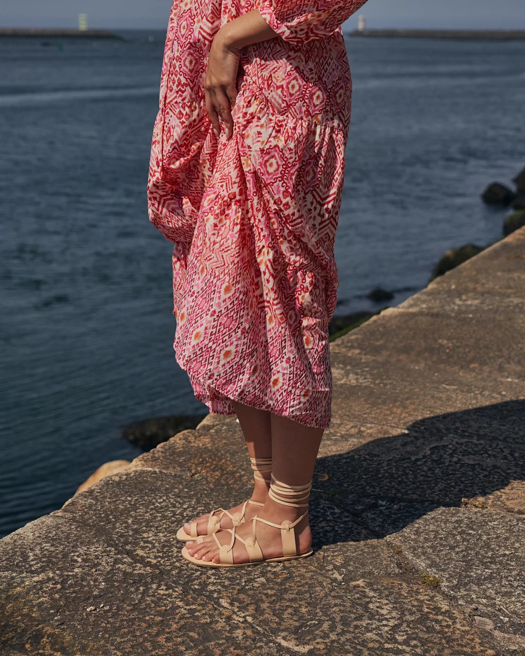 Shapen - Gaia Natural - Sandalias barefoot de tiras
