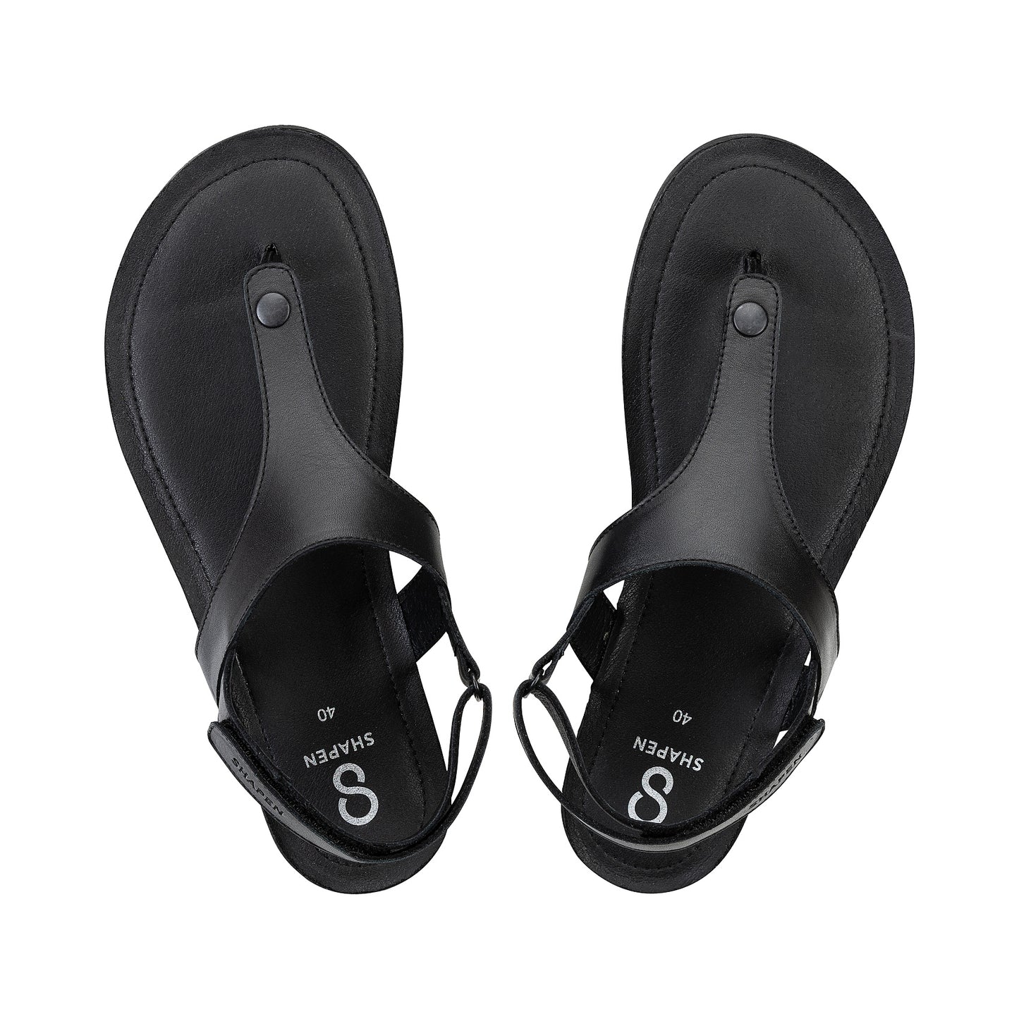 Shapen - Nomad Black - Sandalias barefoot
