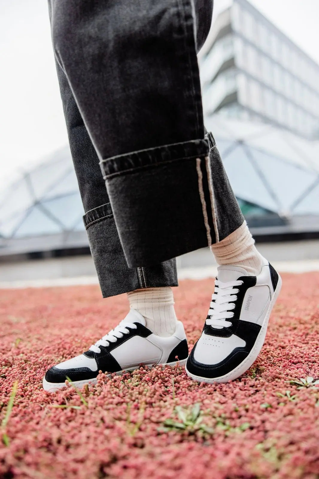 Shapen - Re:Wind Black & White - Sneakers barefoot