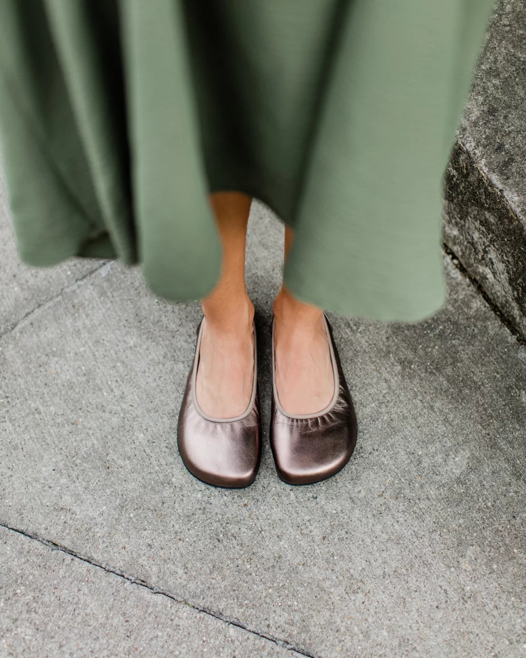 Shapen - Tulip 3.0 Bronze – Bailarinas barefoot