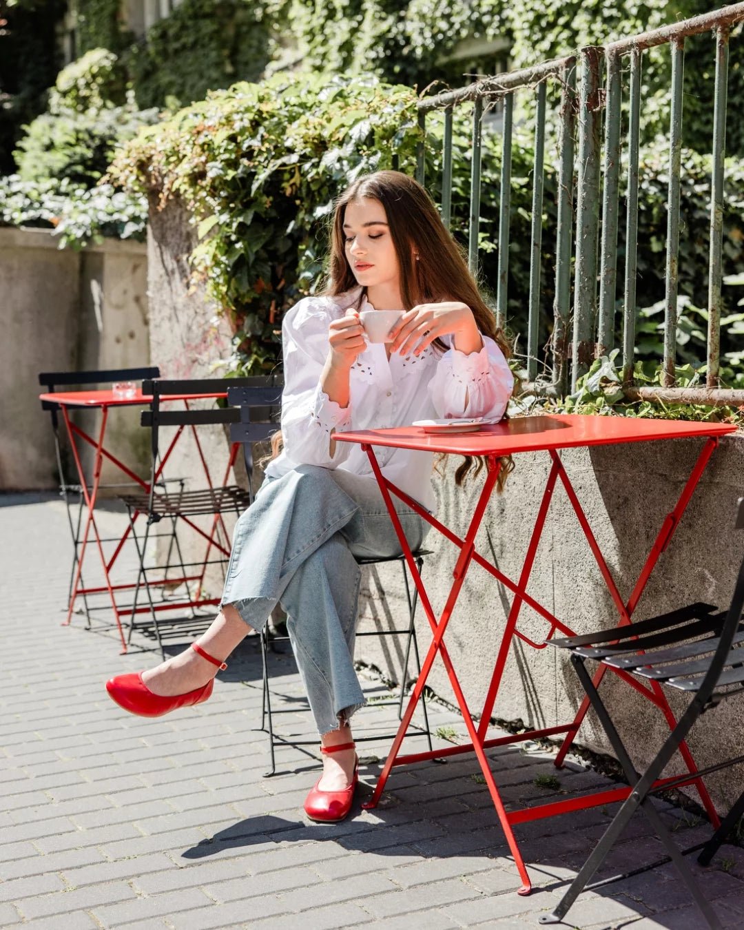 Shapen – Tulip 3.0 Cherry – Bailarinas barefoot - Cacles Barefoot