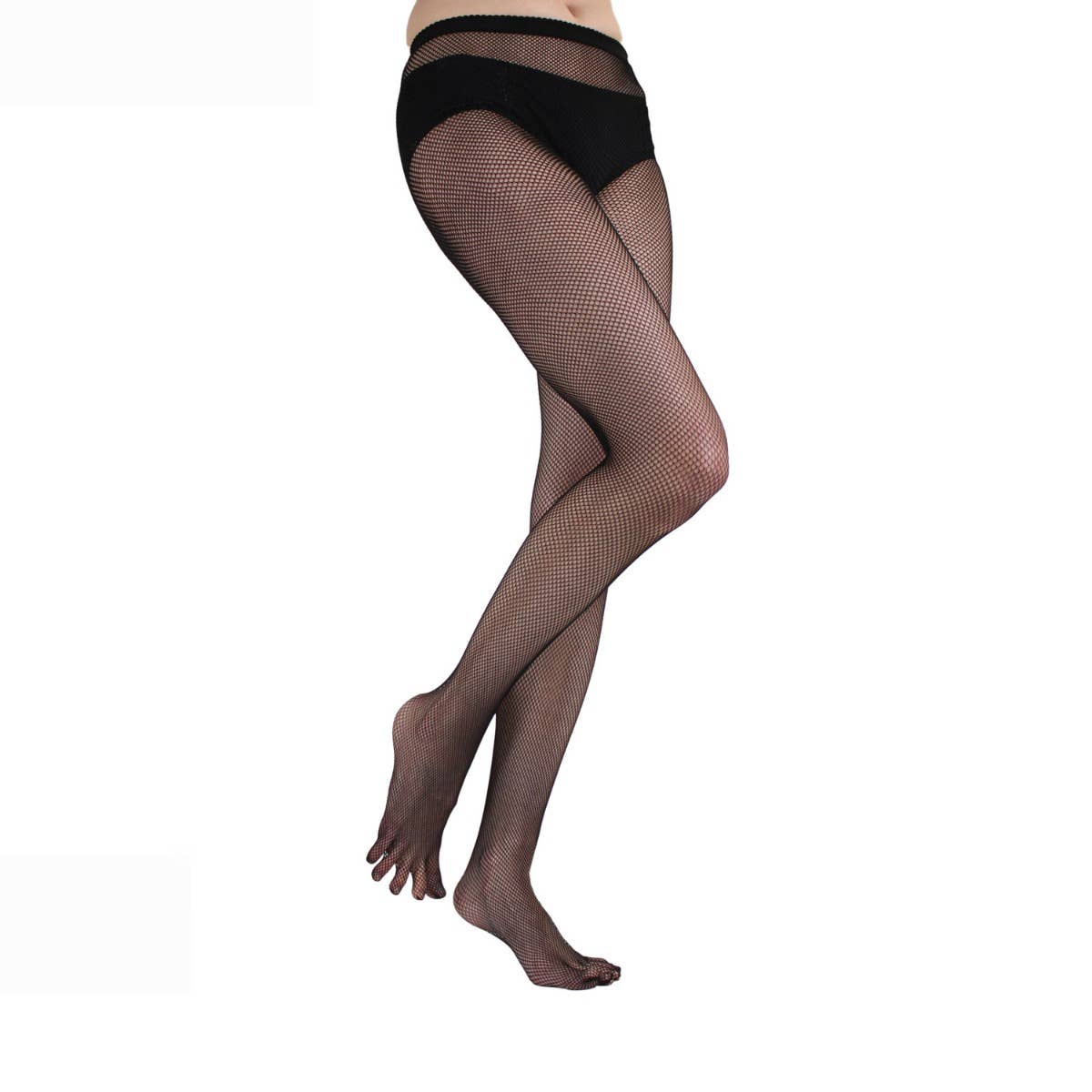 TOETOE - medias barefoot de rejilla - black - unitalla