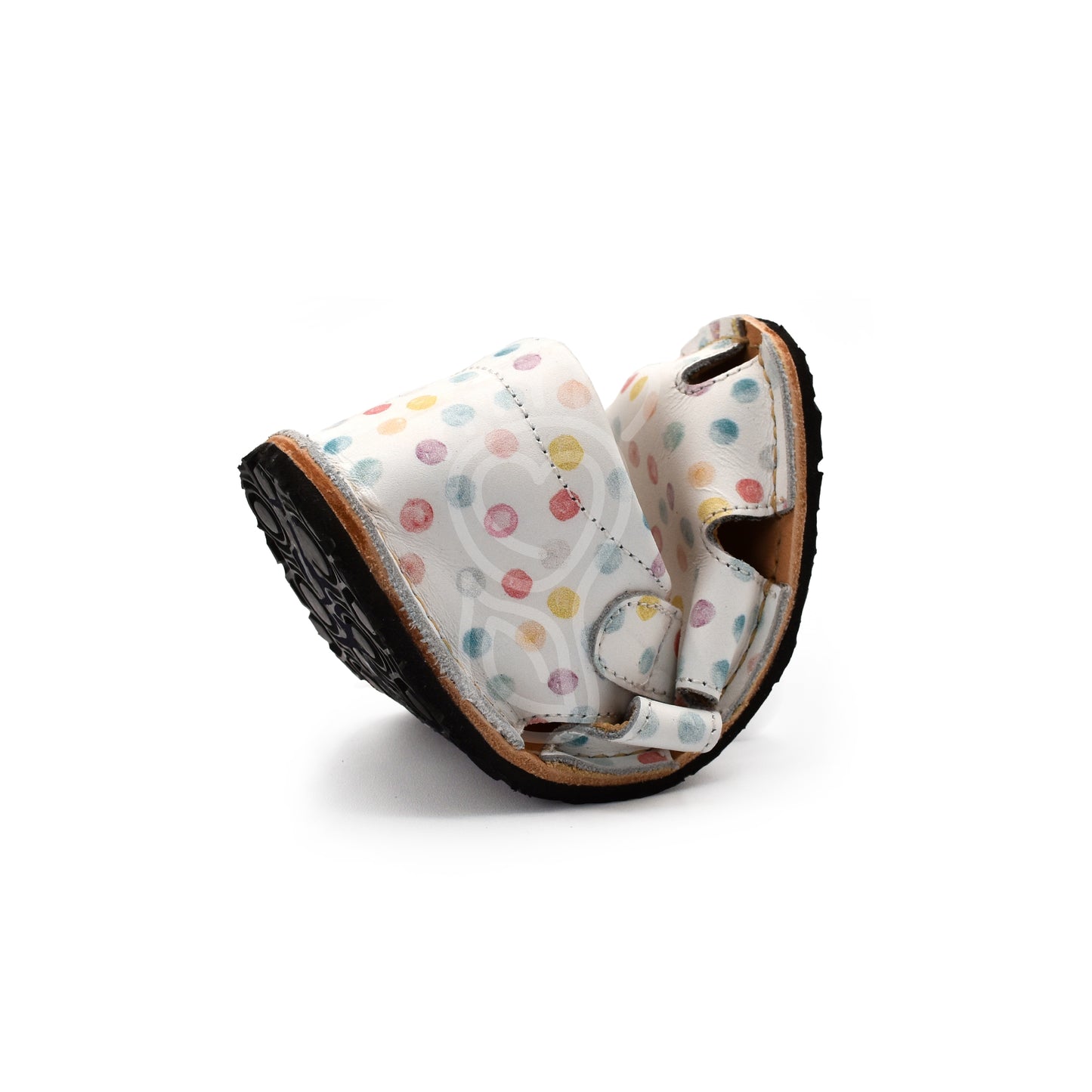 Tikki - Aranya Confetti - Sandalias Barefoot de Cuero