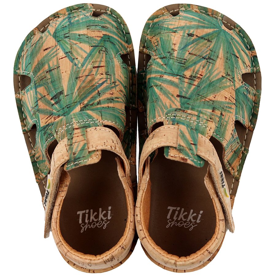 Tikki - Aranya Forest - Sandalias Barefoot de Corcho