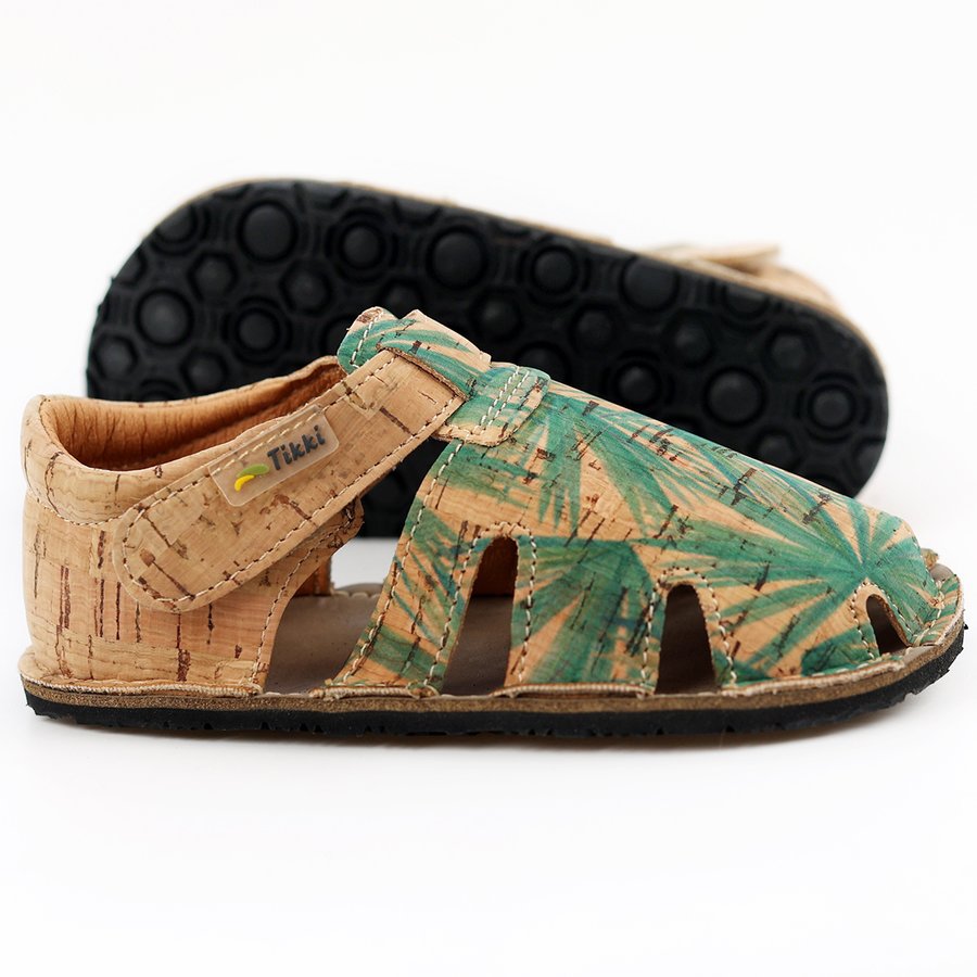 Tikki - Aranya Forest - Sandalias Barefoot de Corcho
