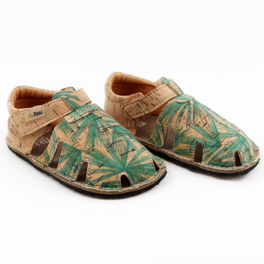 Tikki - Aranya Forest - Sandalias Barefoot de Corcho