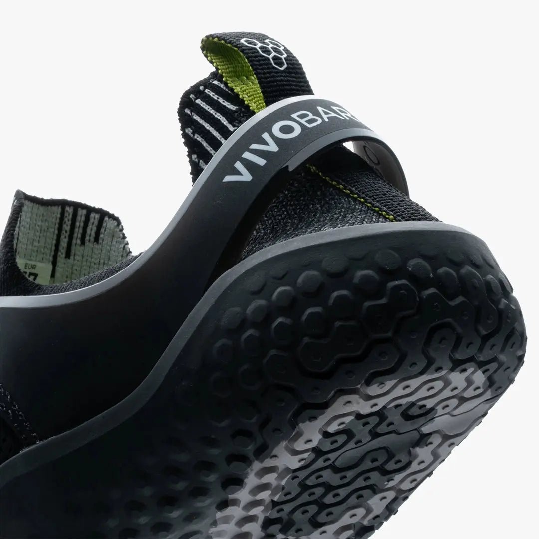 VIVOBAREFOOT - Motus Strength Obsidian/Grey - Deportivas minimalistas para entrenamiento de alto nivel / fuerza