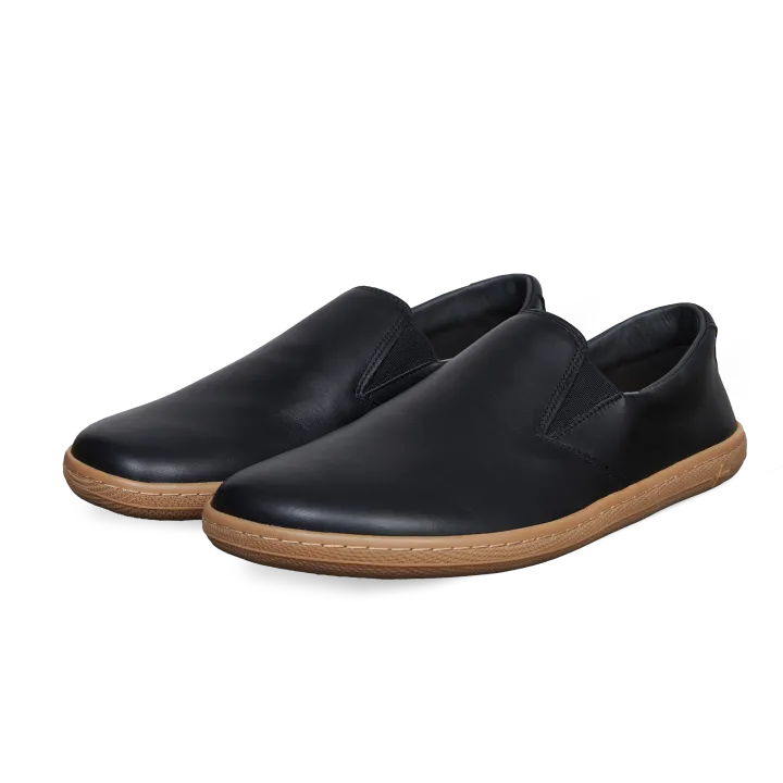Vasky - Lerry Black - Slip ons barefoot