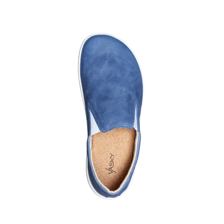 Vasky - Lerry Blue - Slip ons barefoot
