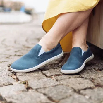 Vasky - Lerry Blue - Slip ons barefoot