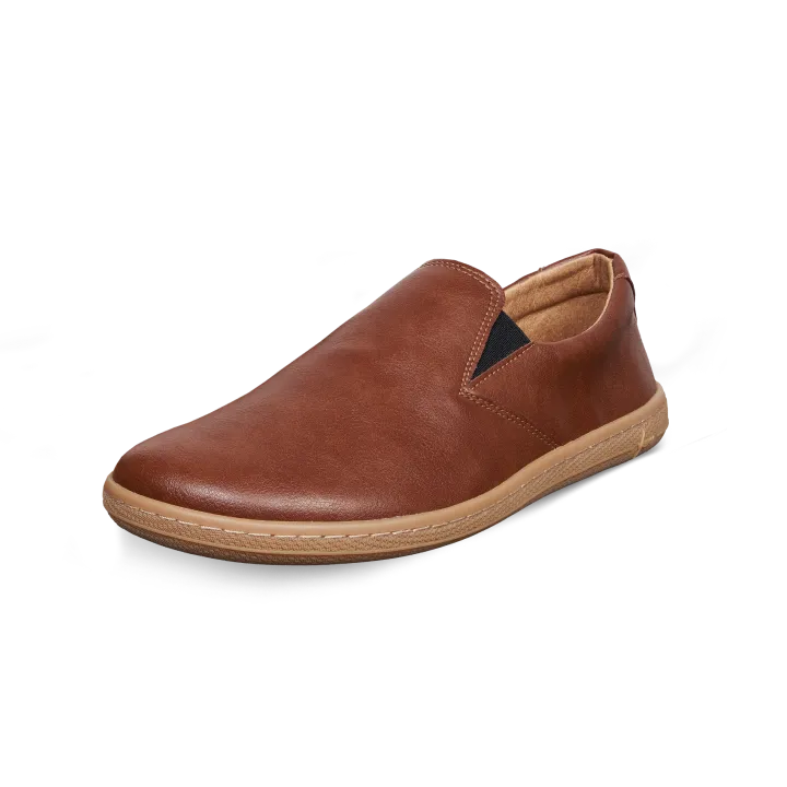 Vasky - Lerry Vegan Brown - Slip ons barefoot