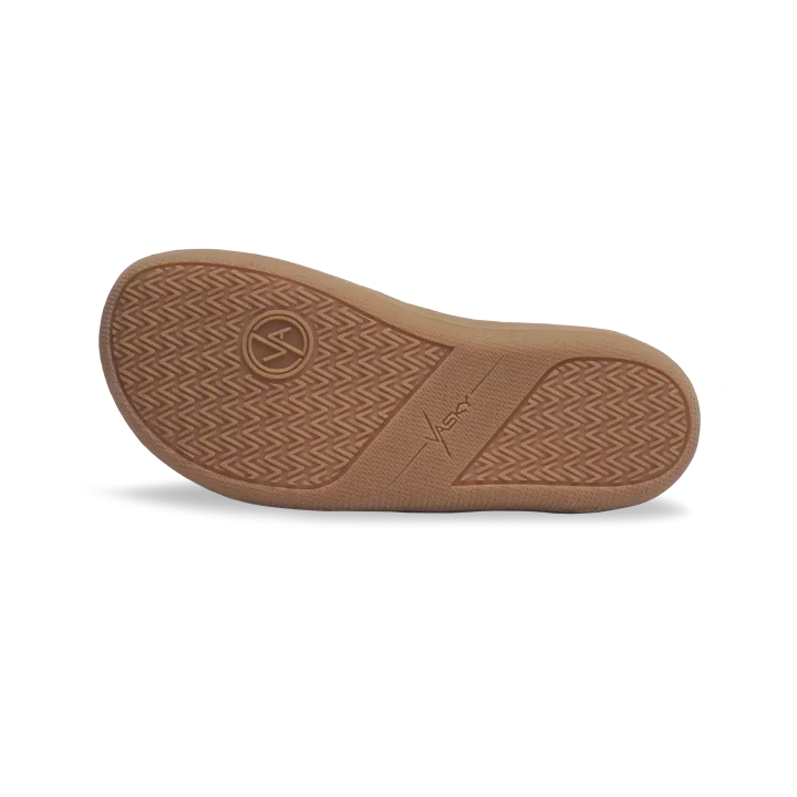 Vasky - Lerry Vegan Brown - Slip ons barefoot