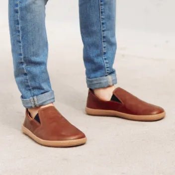 Vasky - Lerry Vegan Brown - Slip - ons barefoot - Cacles Barefoot