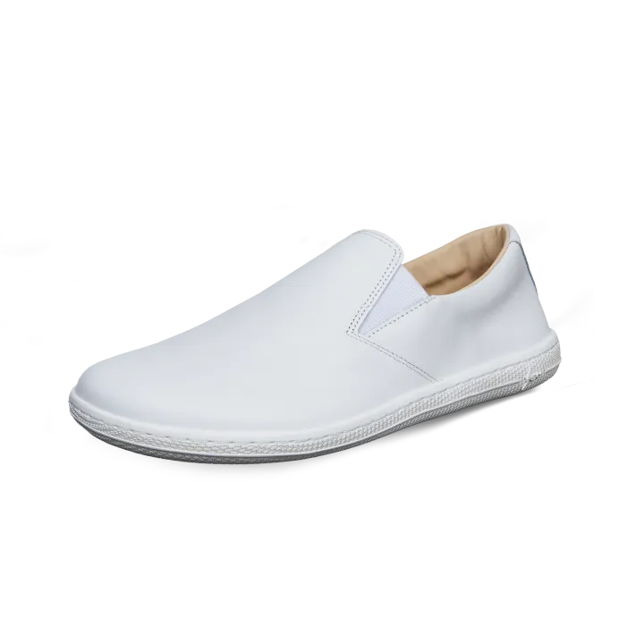 Vasky - Lerry White - Slip ons barefoot