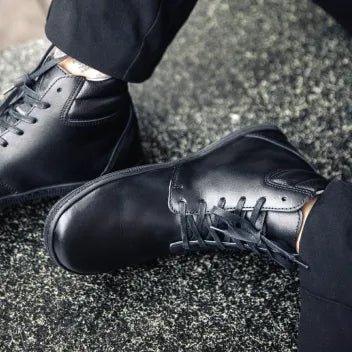 Vasky - Terry High Dark - Botines barefoot otoñales - Cacles Barefoot