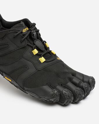 Vibram Five- V Trail 2.0 negro - Deportivas Barefoot para trail.Mujer-Vibram FiveFingers-Cacles Barefoot-Tienda de calzado barefoot respetuoso minimalista