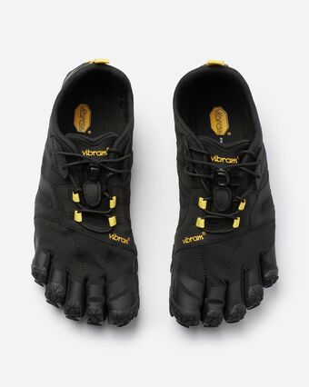Vibram Five- V Trail 2.0 negro - Deportivas Barefoot para trail.Mujer-Vibram FiveFingers-Cacles Barefoot-Tienda de calzado barefoot respetuoso minimalista
