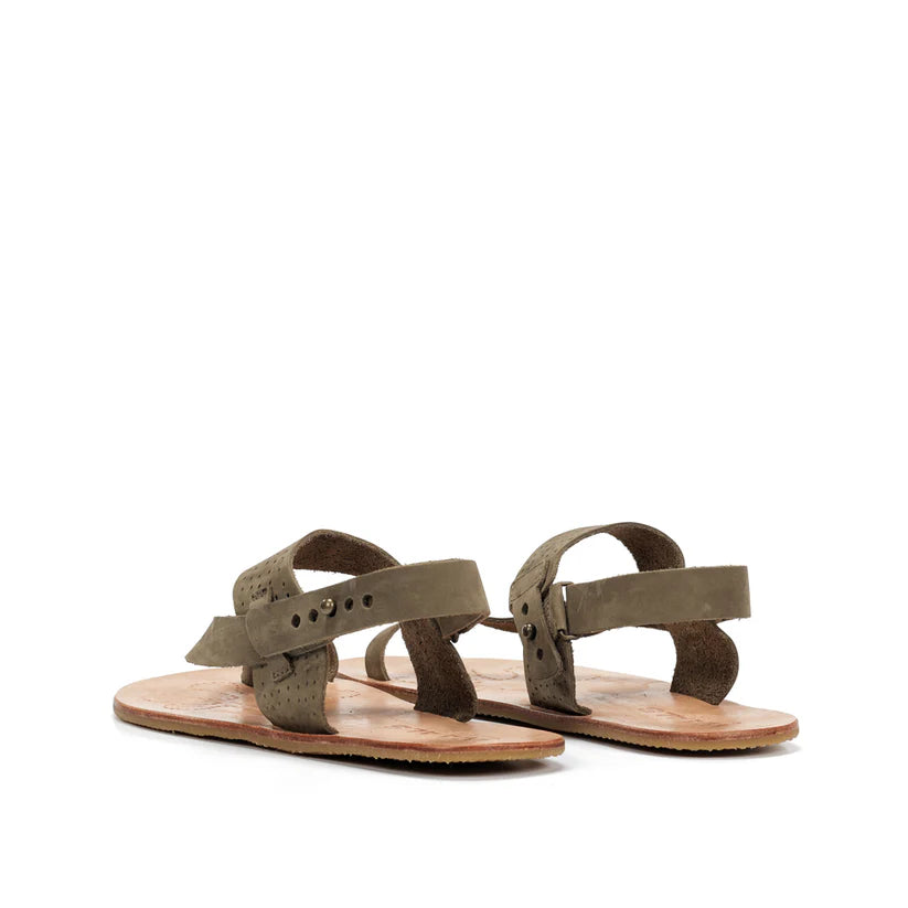 WAALS - Masai II Khaki - Sandalias barefoot hombre