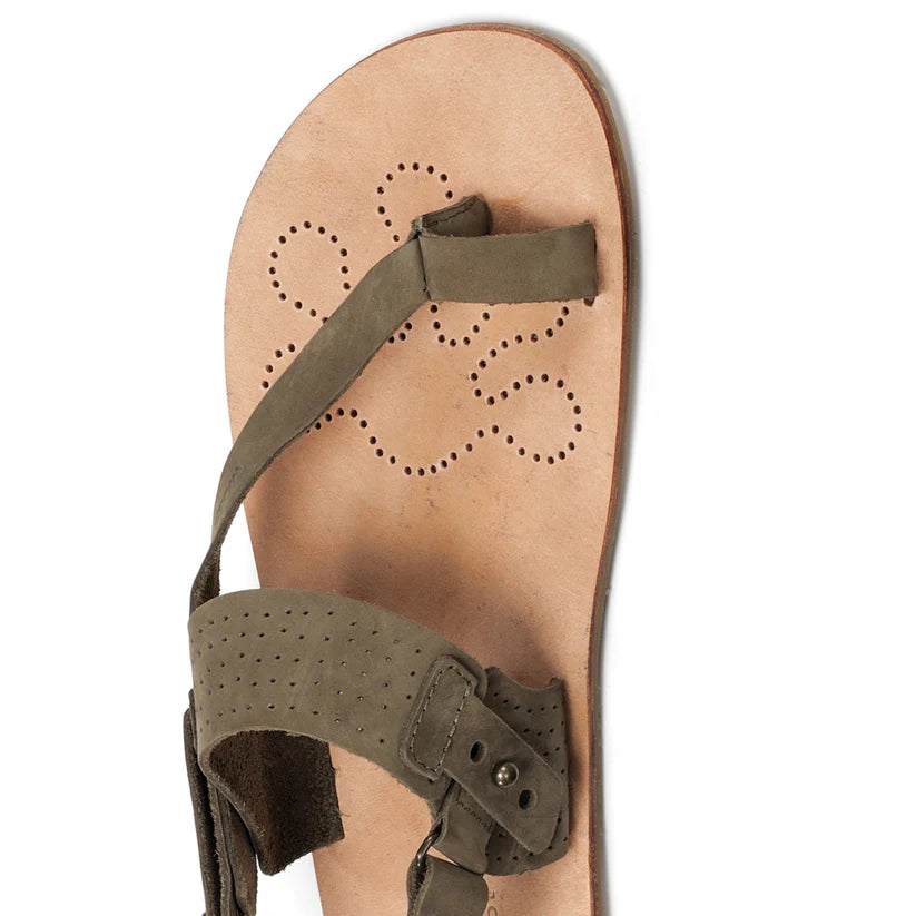 WAALS - Masai II Khaki - Sandalias barefoot hombre
