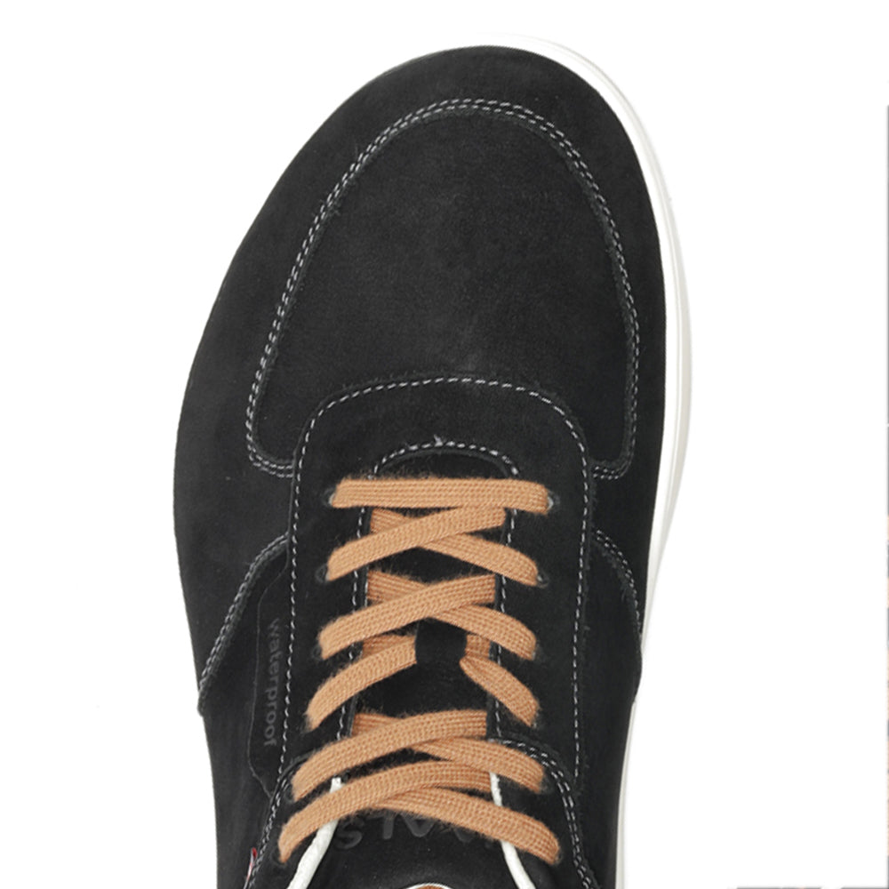 WAALS - Tromso Antracita - Deportiva barefoot térmica con Primaloft