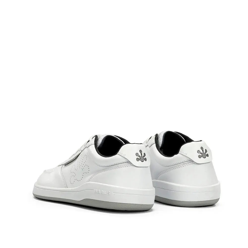 WAALS - Tromso Leather White - Deportivas barefoot