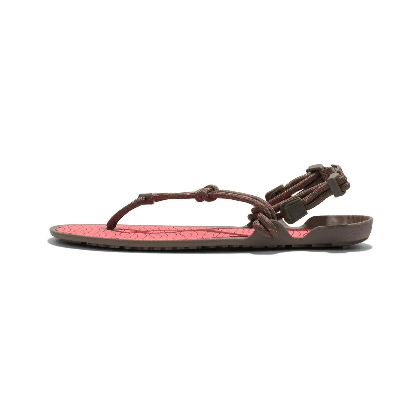 Xero Shoes - Aqua Cloud - Women Morel / Sunset Coral - Sandalias deportivas barefoot