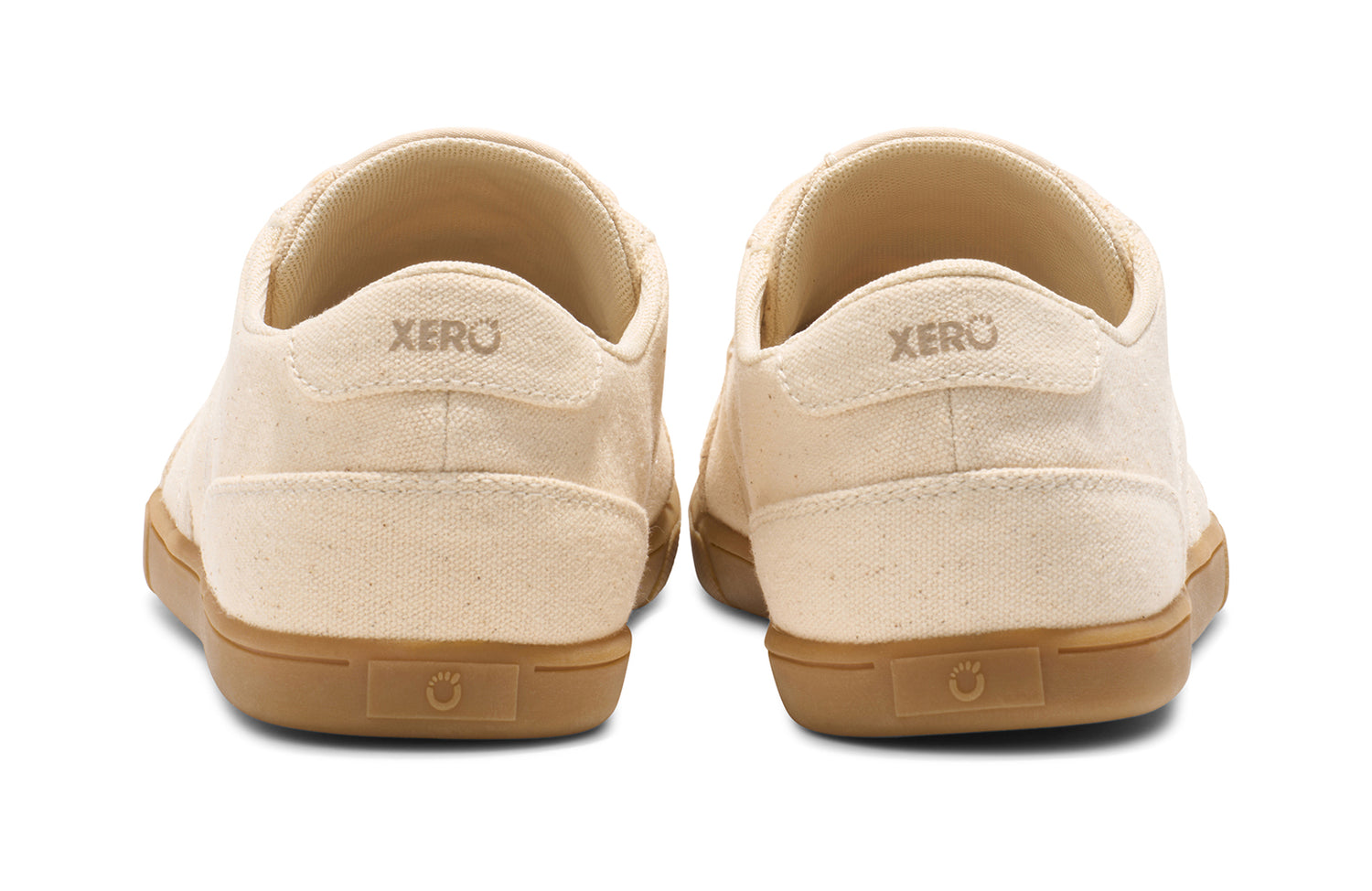 Xero Shoes - Dillon Canvas - Men Natural / Gum - Lonetas de cordones barefoot
