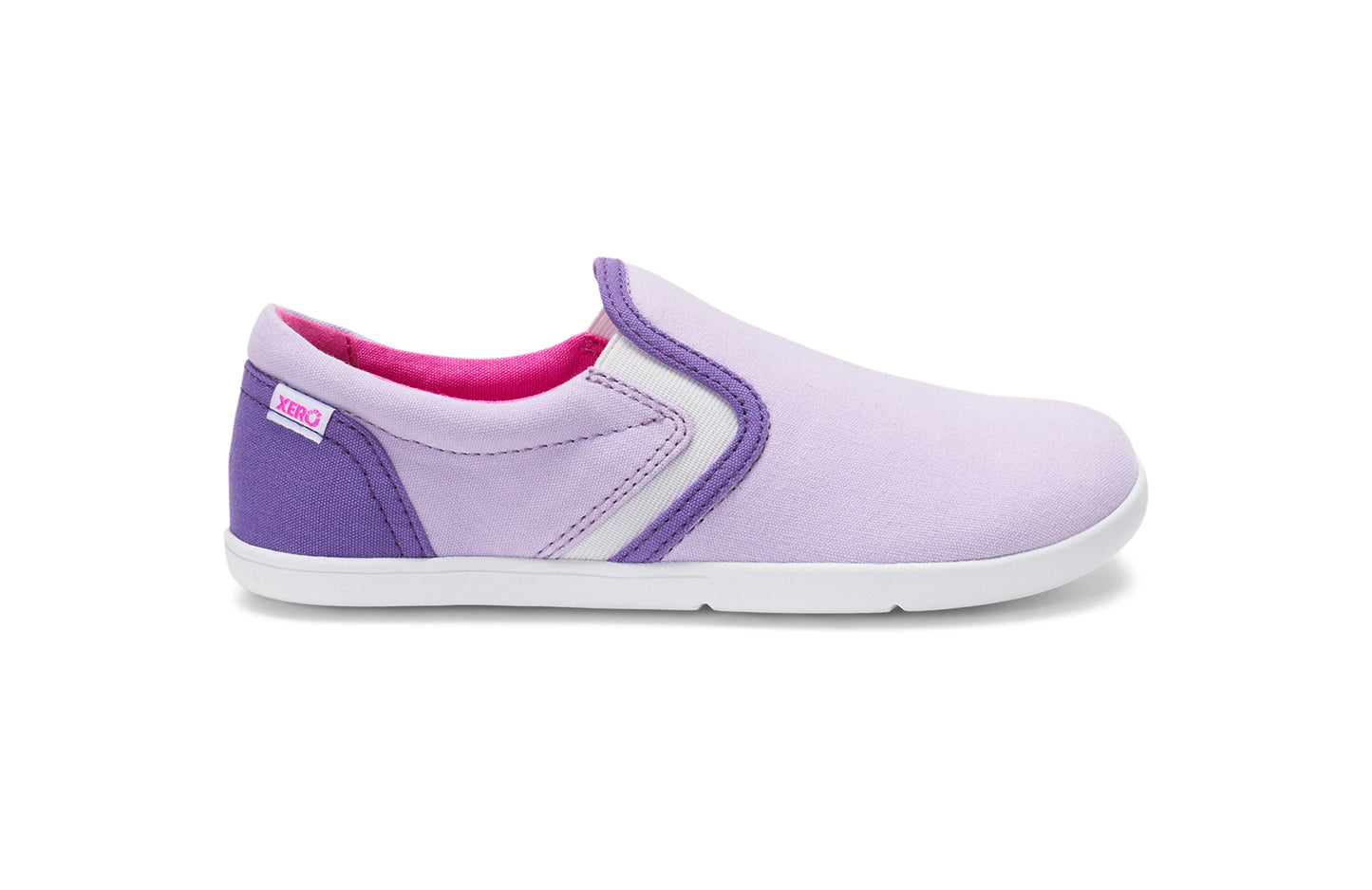 Xero Shoes - Dillon Canvas Slip-On - Youth orchid-petal - Lonetas barefoot