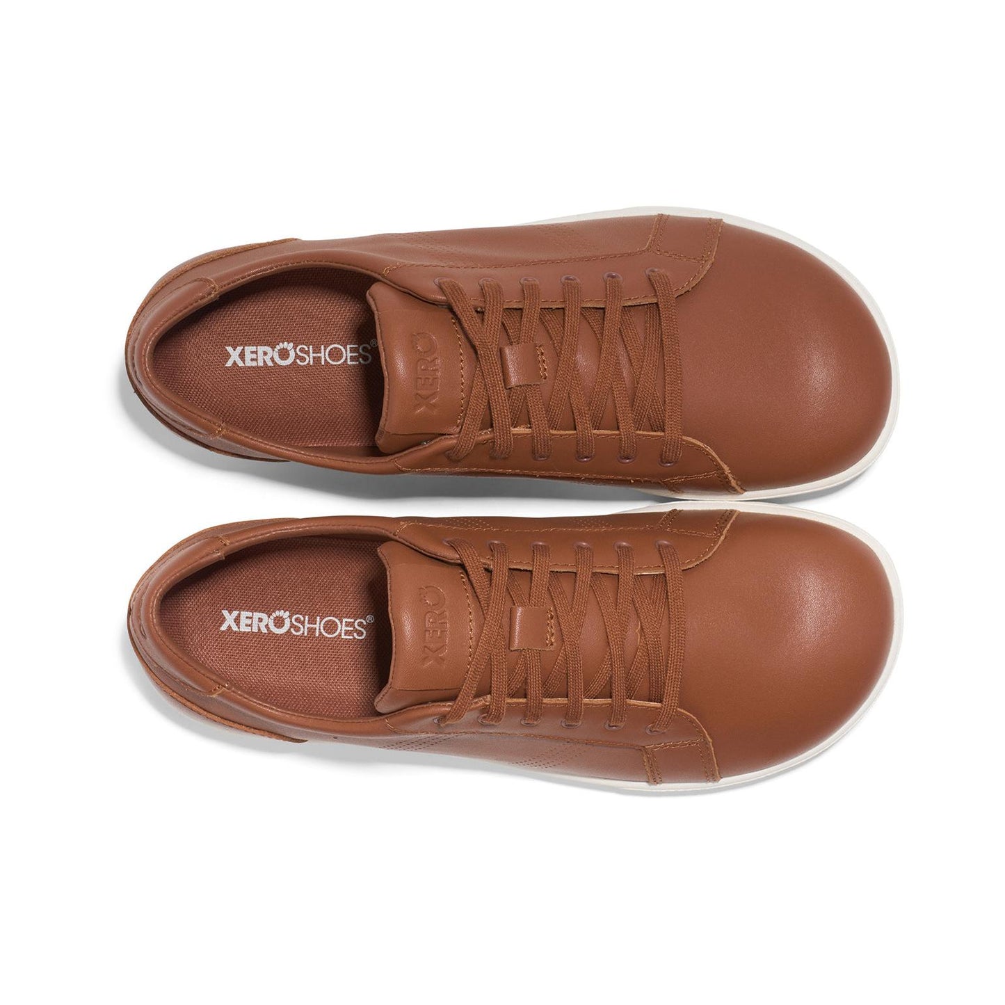 Xero Shoes - Dillon Leather - Men Mocha Bisque - Deportivas de cuero barefoot
