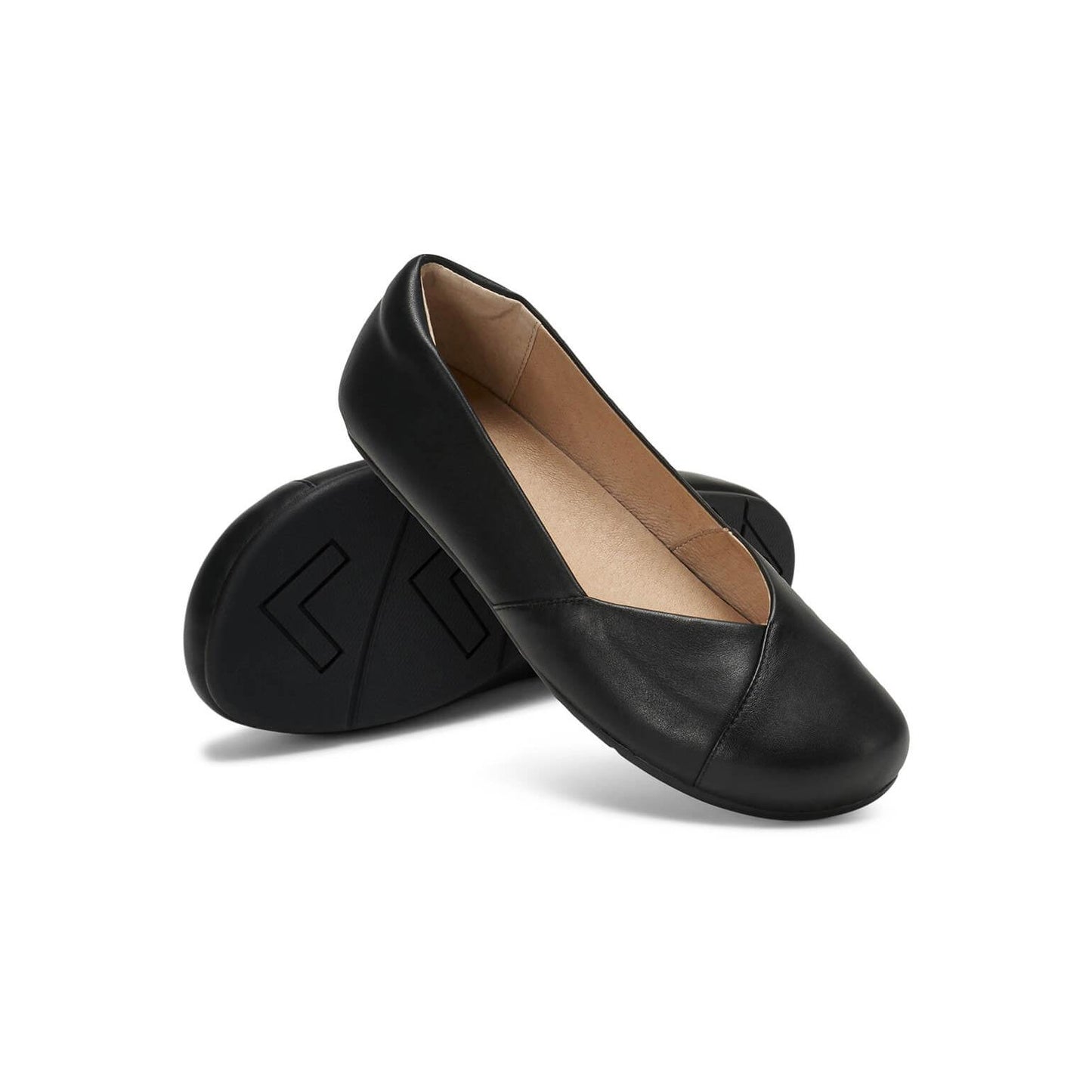 Xero Shoes - Phoenix - Leather smooth-black - Bailarinas barefoot