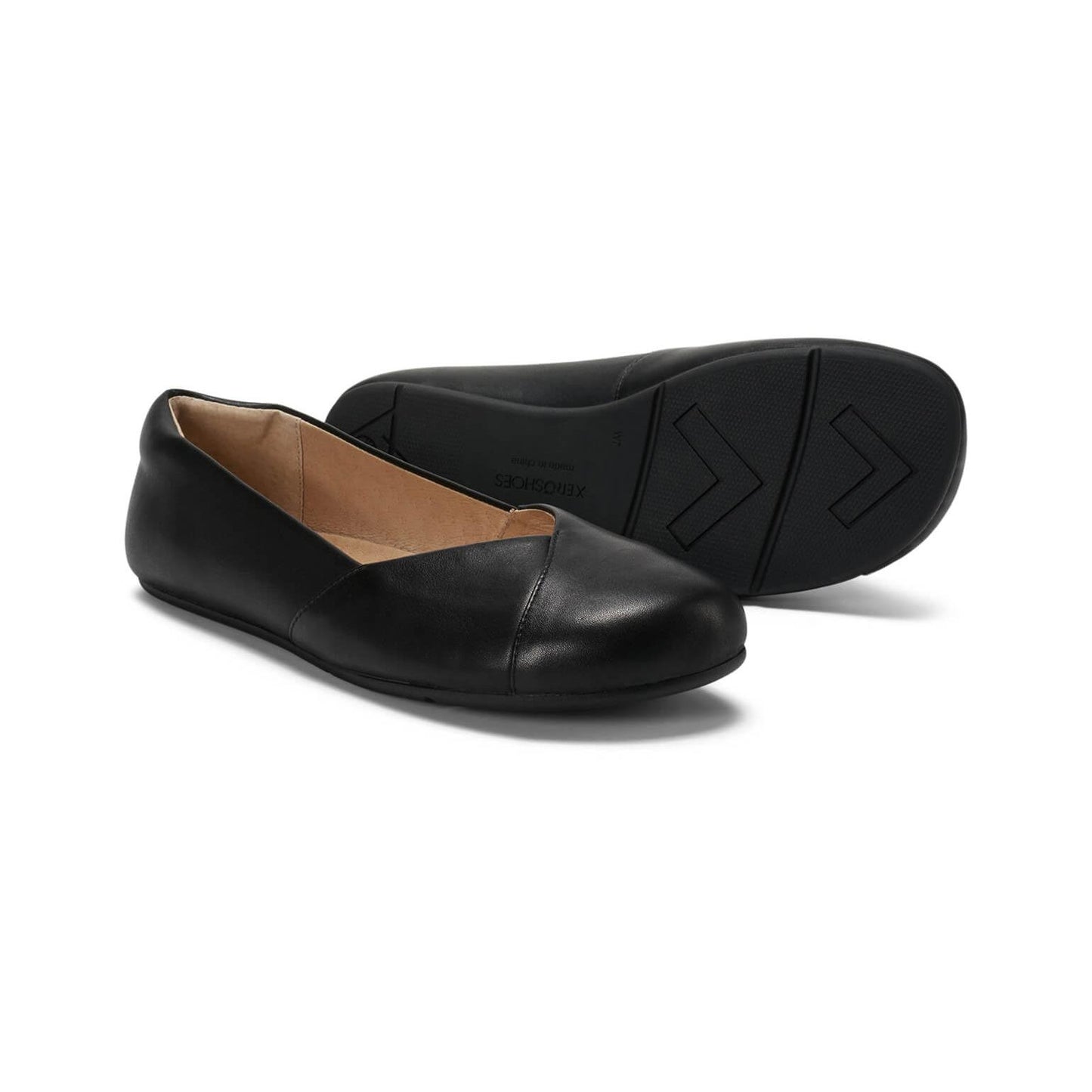 Xero Shoes - Phoenix - Leather smooth-black - Bailarinas barefoot