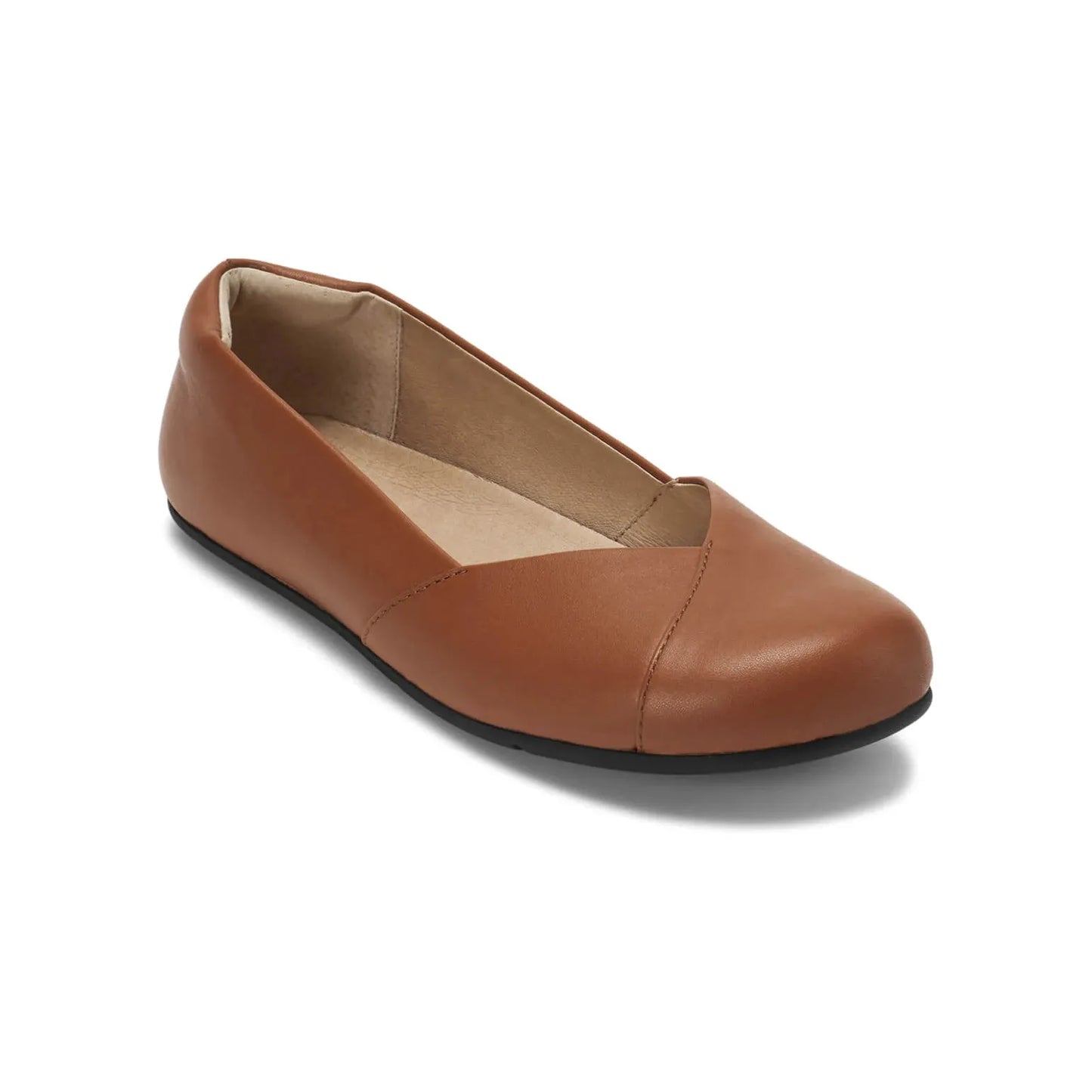 Xero Shoes - Phoenix - Leather smooth-brown - Bailarinas barefoot