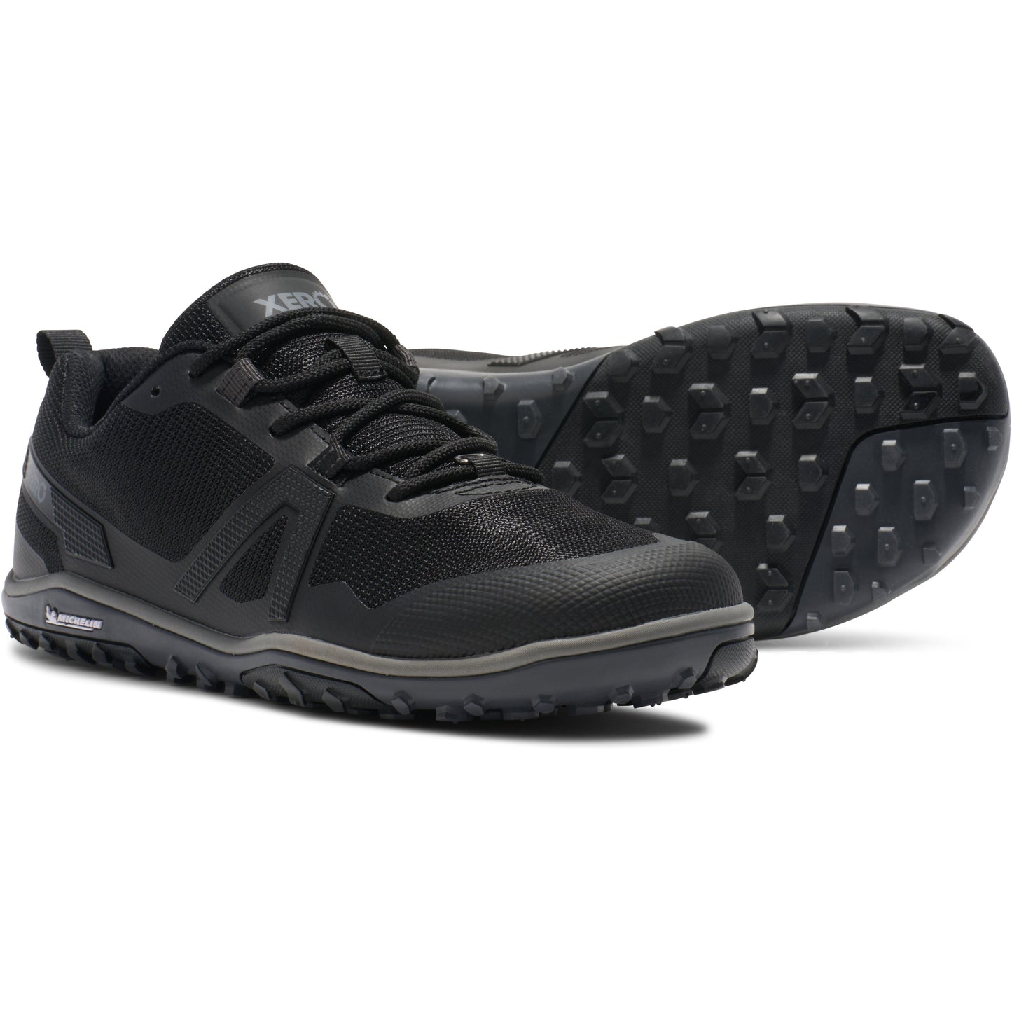 Xero Shoes - Scrambler Low EV - Men Black / Steel Gray - Deportivas minimalistas de Trail para alto rendimiento