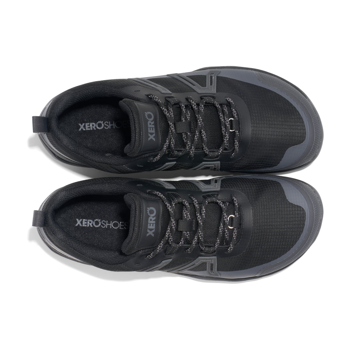Xero Shoes - Scrambler Trail Low WP - Men Black / Asphalt - Deportivas Barefoot Impermeables para Hiking