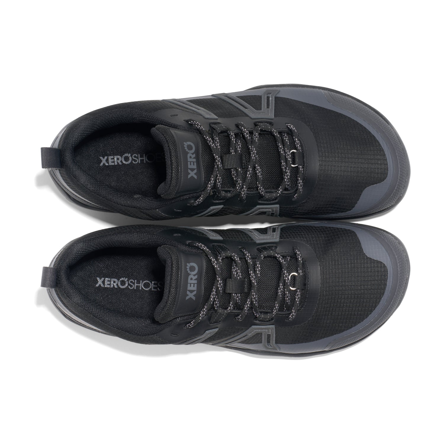 Xero Shoes - Scrambler Trail Low WP - Men Black / Asphalt - Deportivas Barefoot Impermeables para Hiking