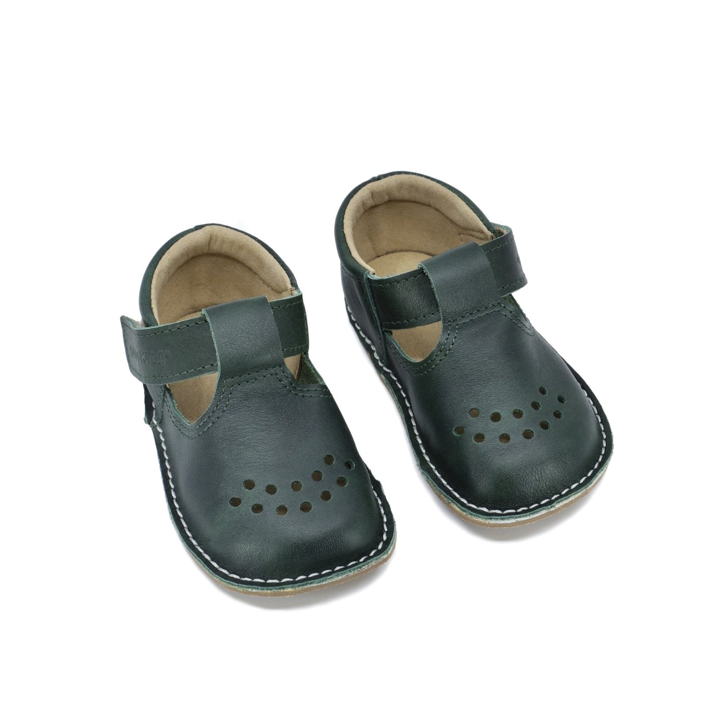 OmaKing - Lusti Green - zapatitos barefoot infantiles