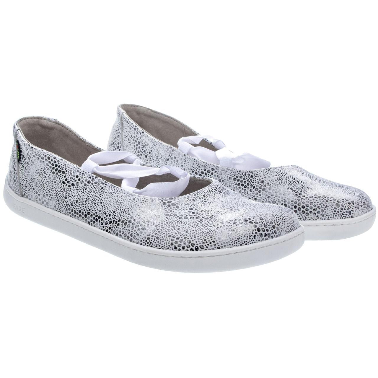 Fare Bare - Ballerinas White - Bailarinas barefoot cuero