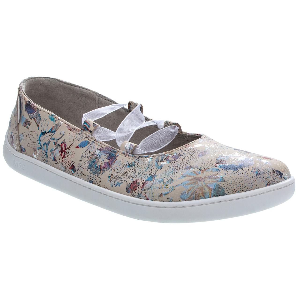 Fare Bare - Ballerinas Flowers - Bailarinas barefoot cuero