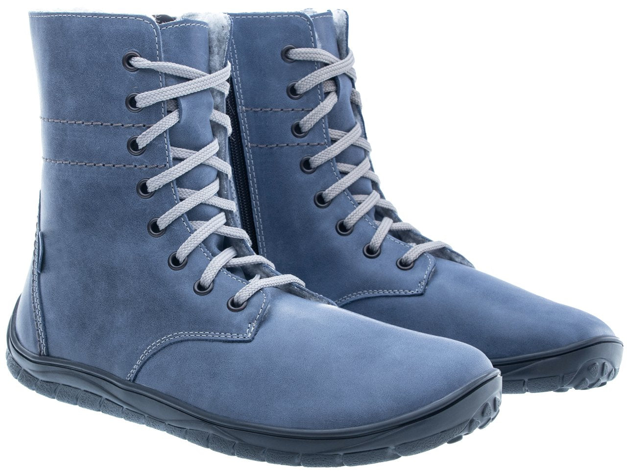 Fare Bare - Freya Winter Shoes Brown - Warm winter barefoot boots