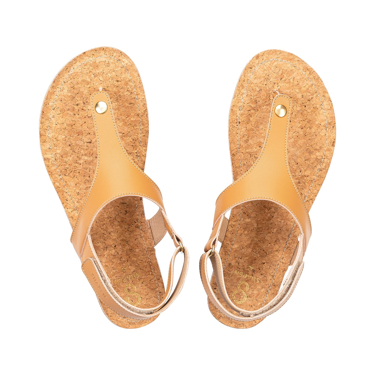 Shapen - Nomad Camel & Cork - Sandalias barefoot