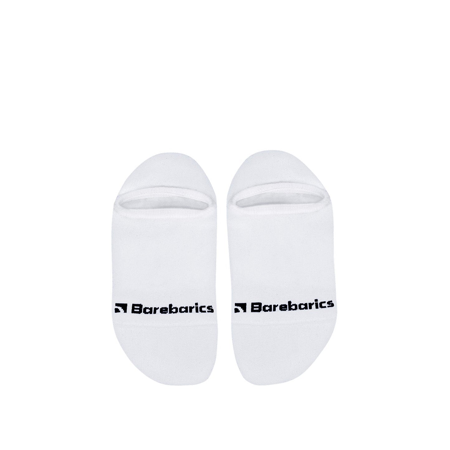 Barebarics - Calcetines Barefoot - No-Show - White