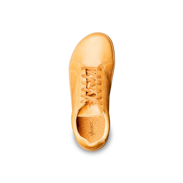 Vasky - Glory Caramel - Sneakers barefoot casual-Vasky-Cacles Barefoot-Tienda de calzado barefoot respetuoso minimalista
