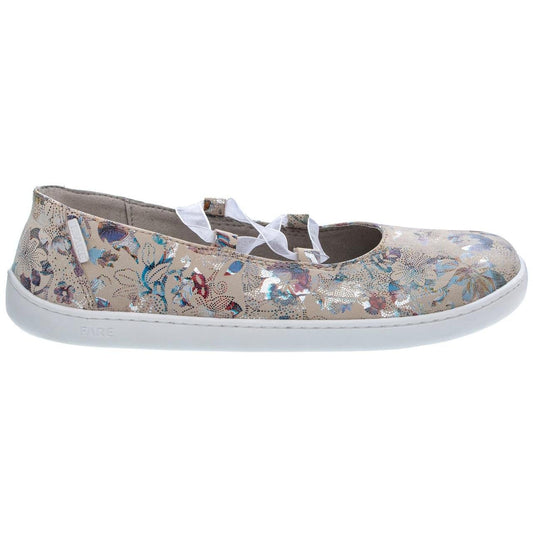 Fare Bare - Ballerinas Flowers - Bailarinas barefoot cuero - Cacles Barefoot