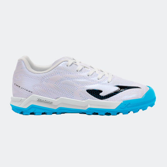 JOMA - Evolution Jr 2532 Blanco Junior - Zapatillas barefoot para fútbol turf - Cacles Barefoot